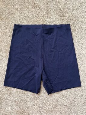 Greyson Women’s Golf Biker Shorts Navy Blue 5”